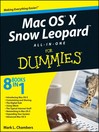 Mac OS X Snow Leopard All-in-One For Dummies®
